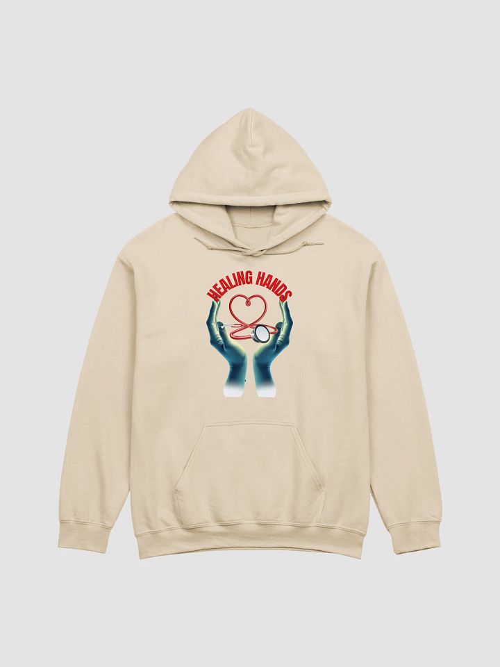 Healing Hands Stethoscope Heart Hoodie product image (2)