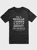 Regular carrier identify as an RCA Unisex Jersey Short Sleeve Tee product image (9)