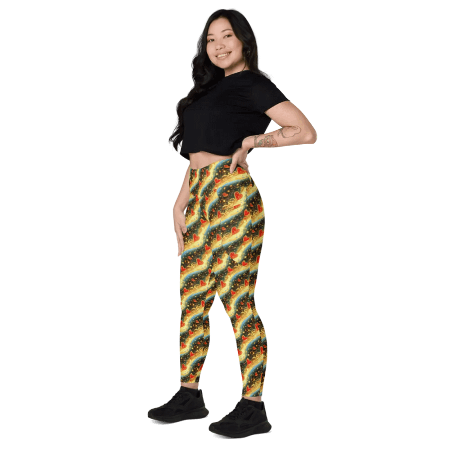 Regal Rhapsody Women's Leggings with Pockets product image (9)