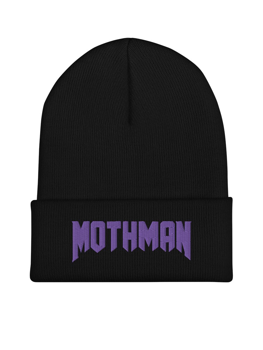 Mothman DOOM Classic Beanie - Purple product image (1)