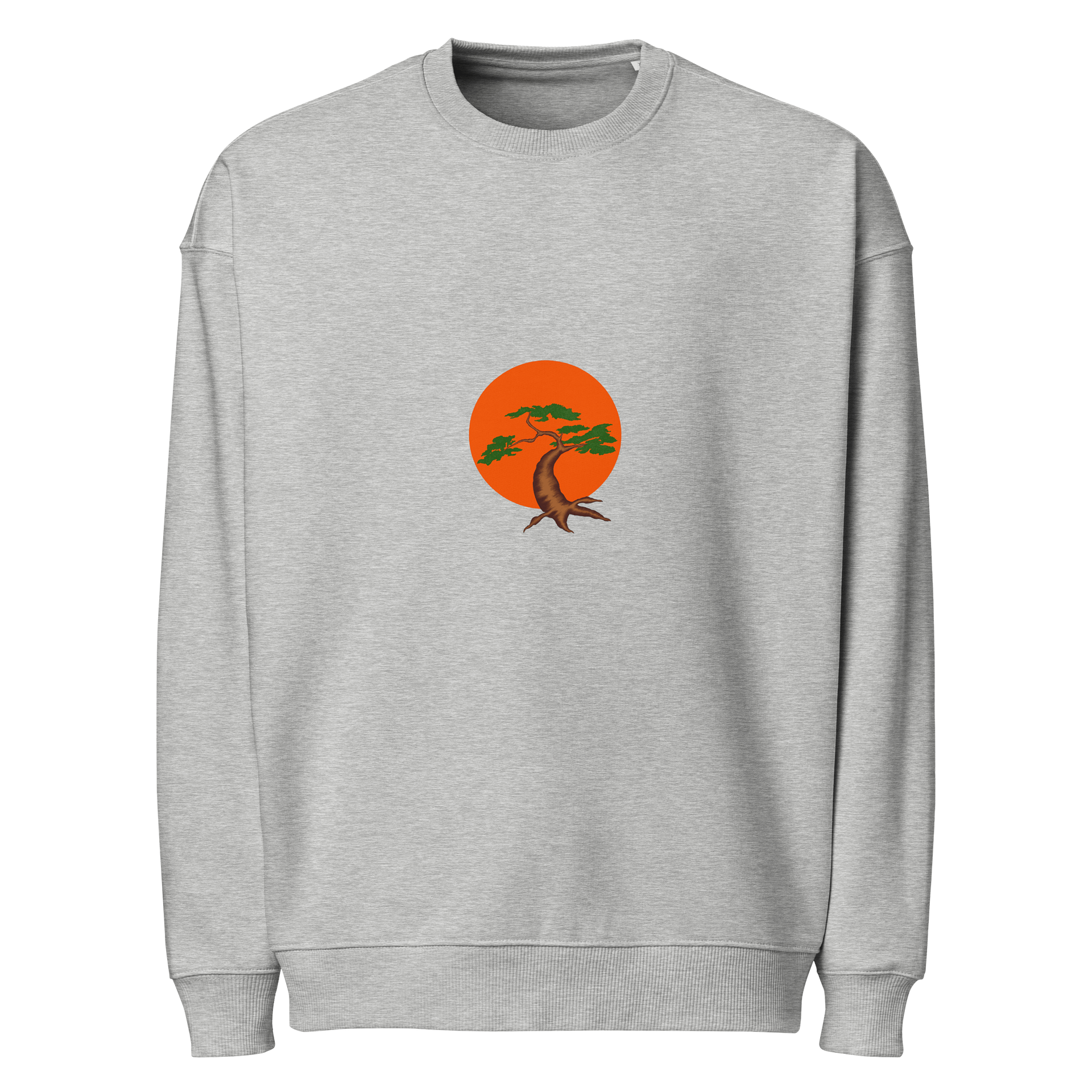 Organic Tree & Sunset Oversized Sweatshirt product image (1)