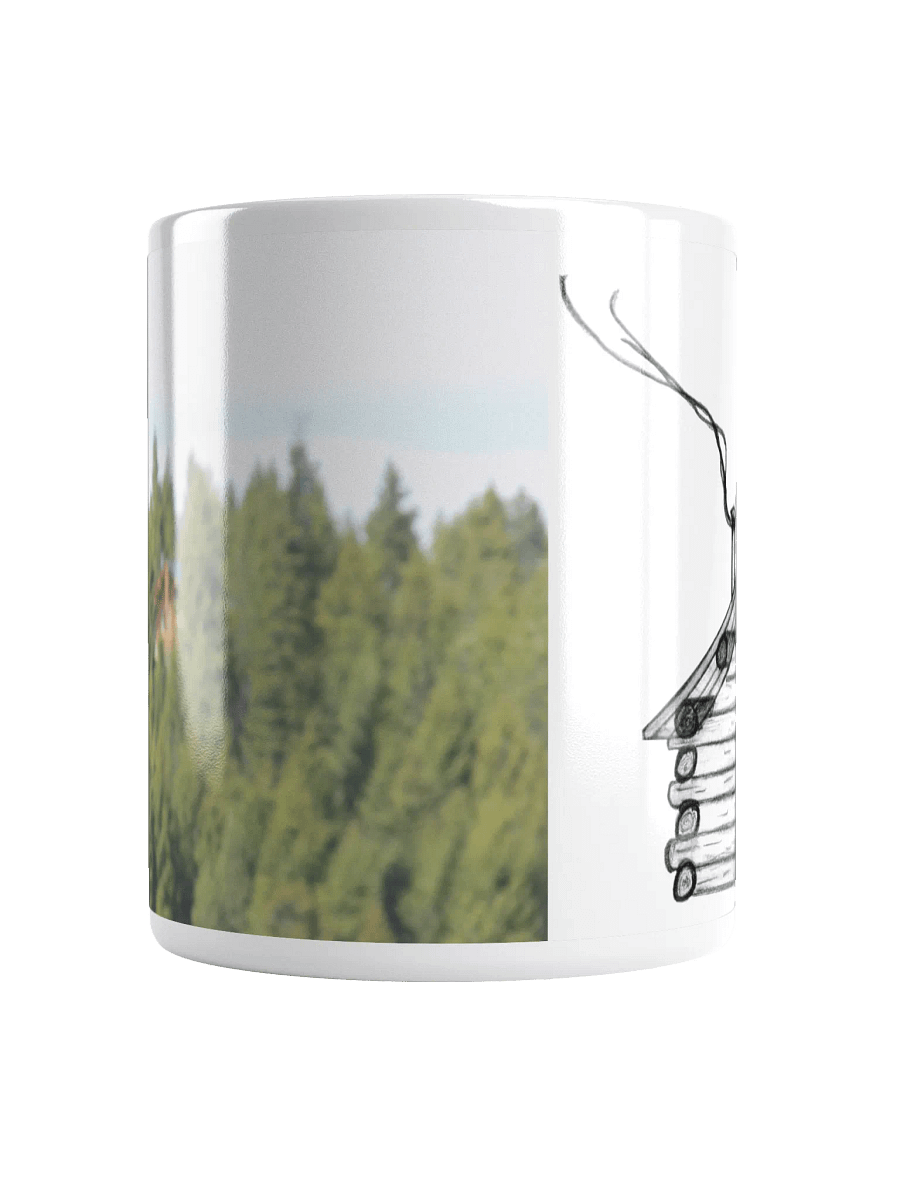 "Cabin Plans" Mountain Family Pioneers Coffee Cup #2 product image (5)