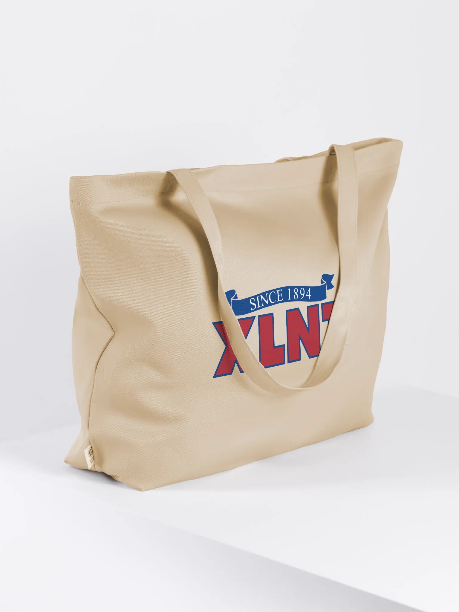 XLNT Foods Logo Organic Cotton Tote product image (4)