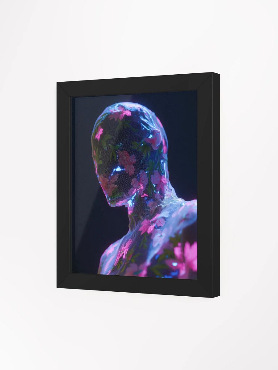 Floral Mesh Mannequin Framed Poster product image (51)