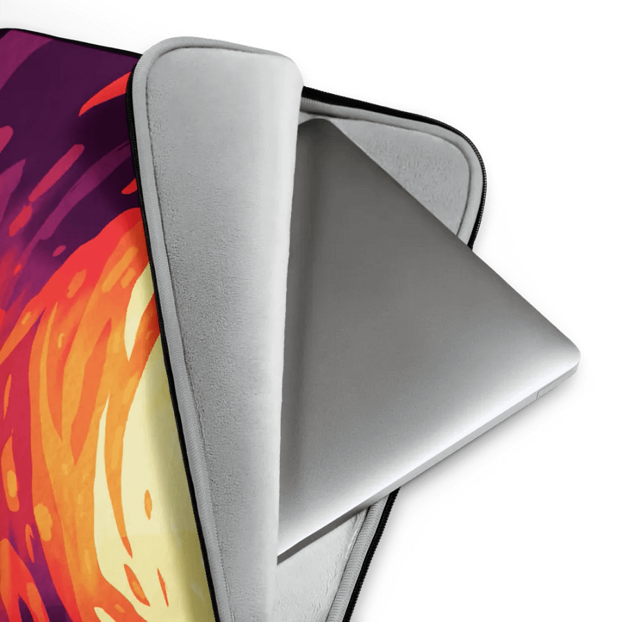 Lava Hands Laptop Case product image (4)