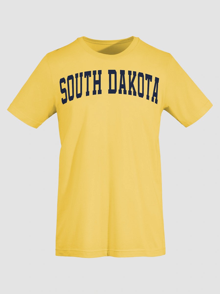 South Dakota Vintage Varsity Supersoft Unisex T-Shirt product image (7)
