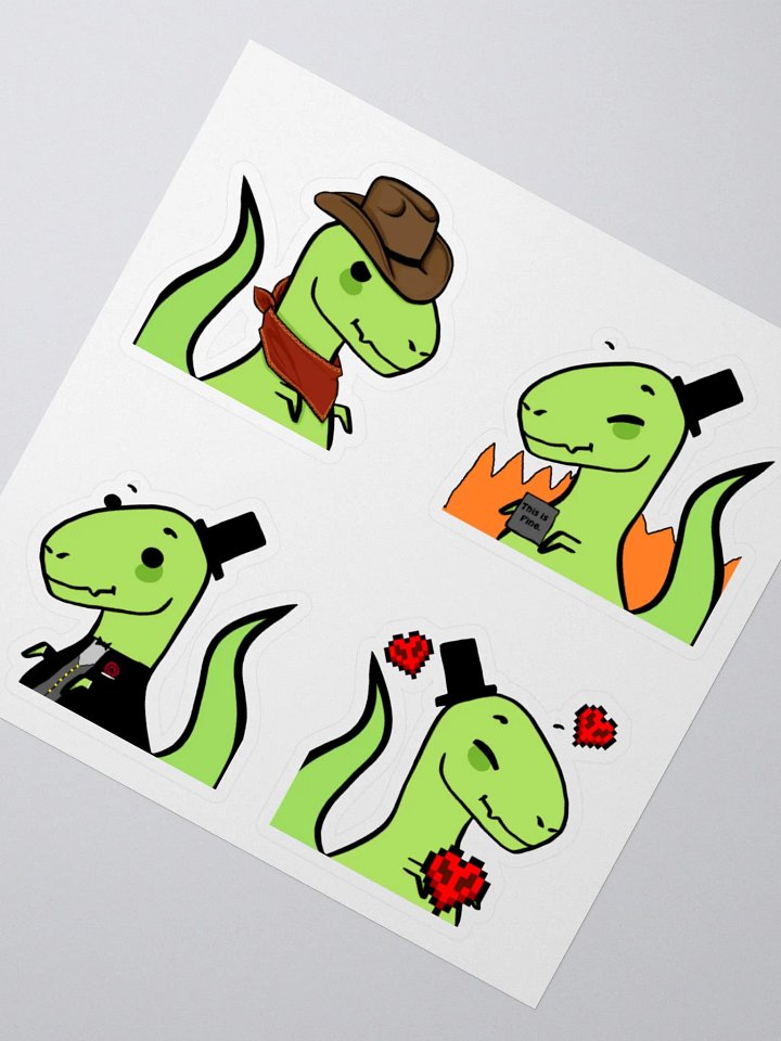 Rexirillion Emote Sticker Pack product image (2)