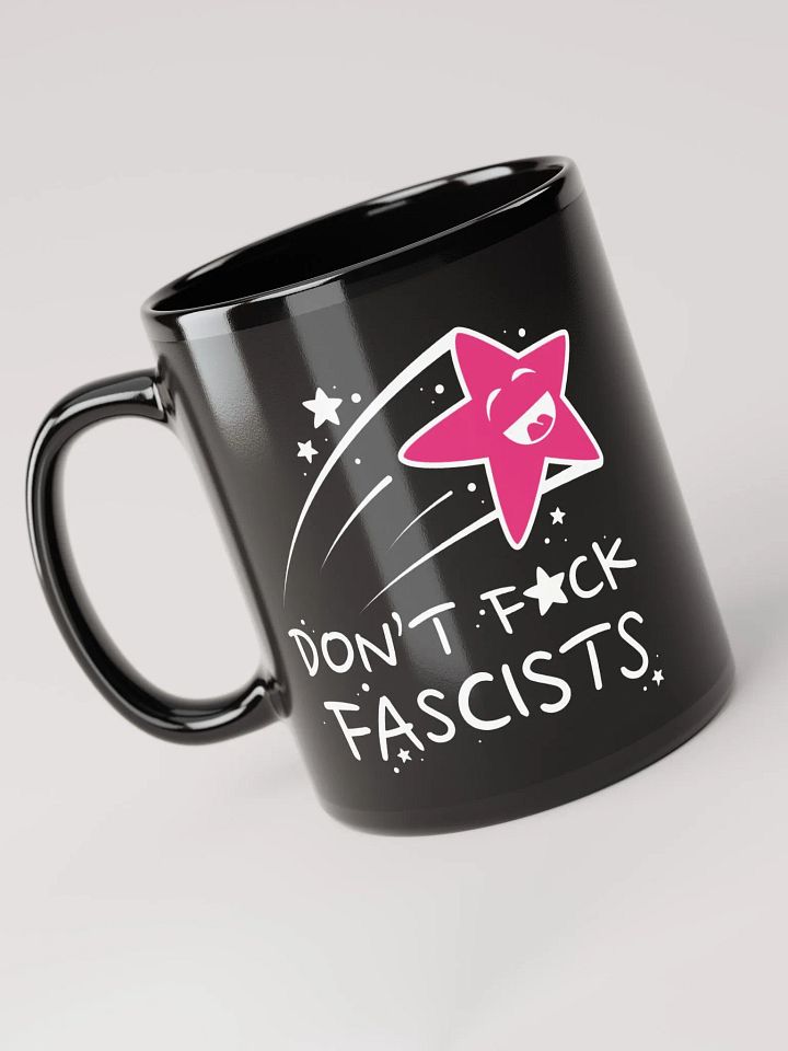 Don't F*CK Fascists Mug - Pink product image (1)