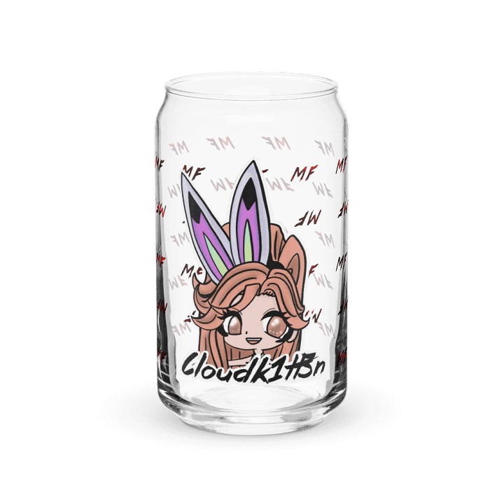 Battle Bunny Chibi Can Shaped Glass product image (1)