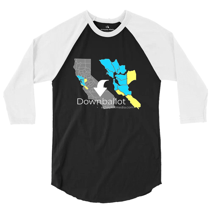 Downballot Baseball Style Tees - Dark Torso Colors product image (3)