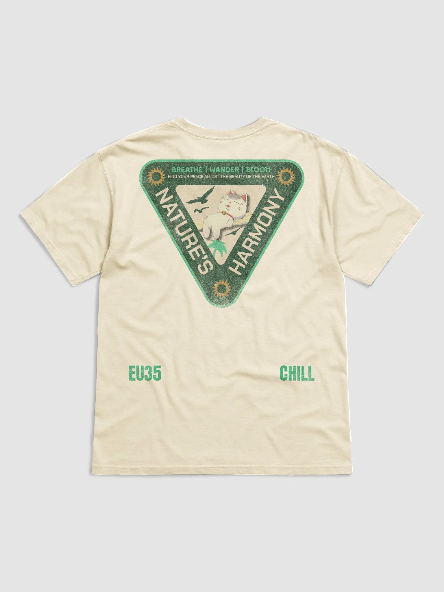 Nature’s Harmony Cat T Shirt product image (8)
