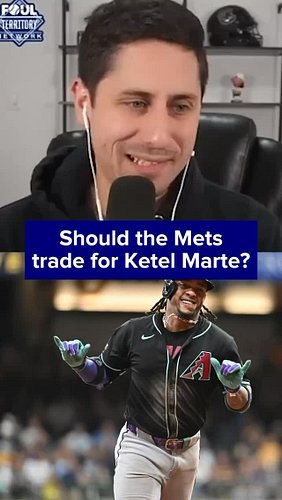 Should the Mets trade for Ketel Marte 🤔 #mets #newyorkmets #mlb
