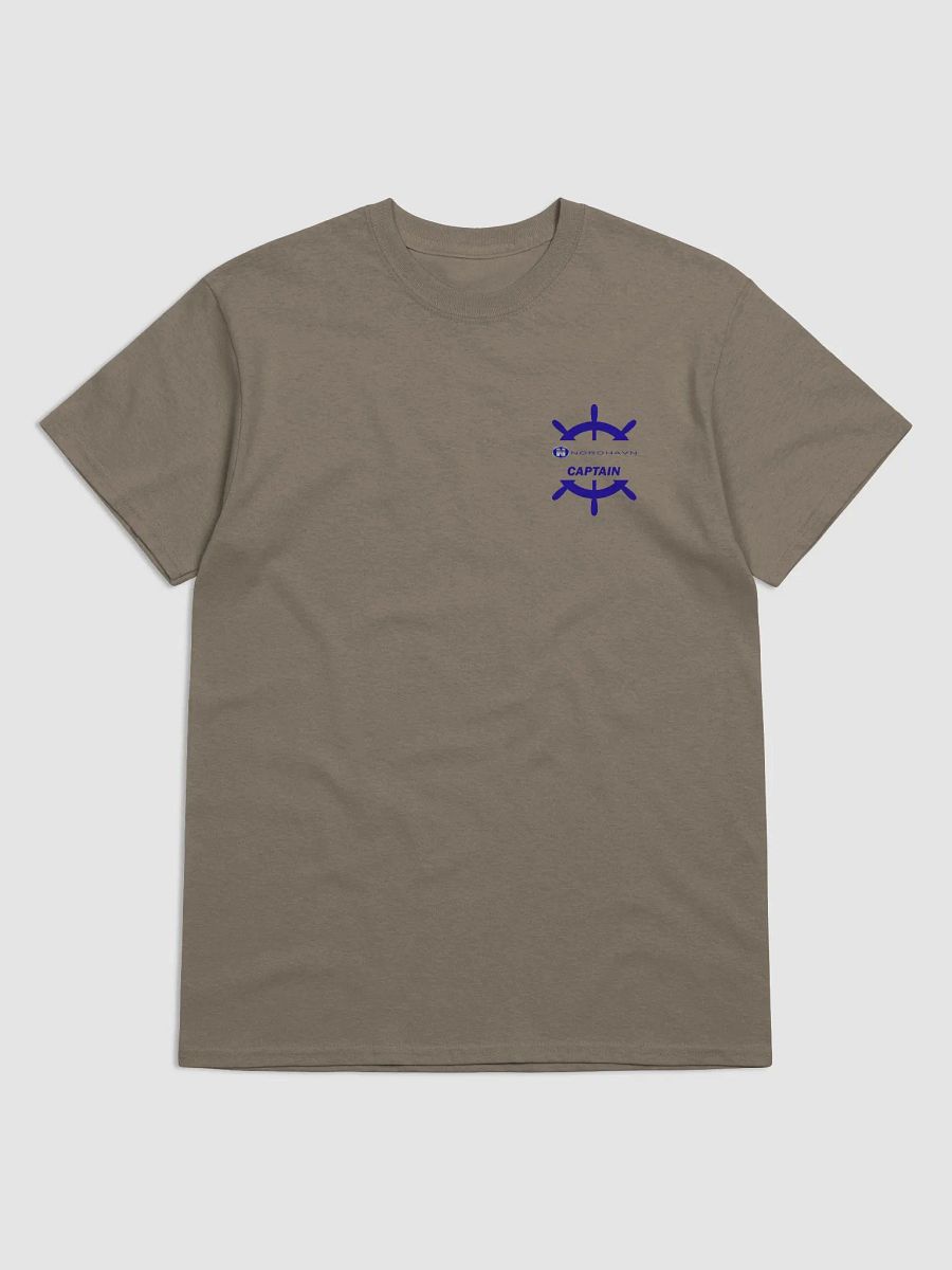 Nordhavn Captain - T-Shirt - Light Shirt w/Blue Logo product image (3)