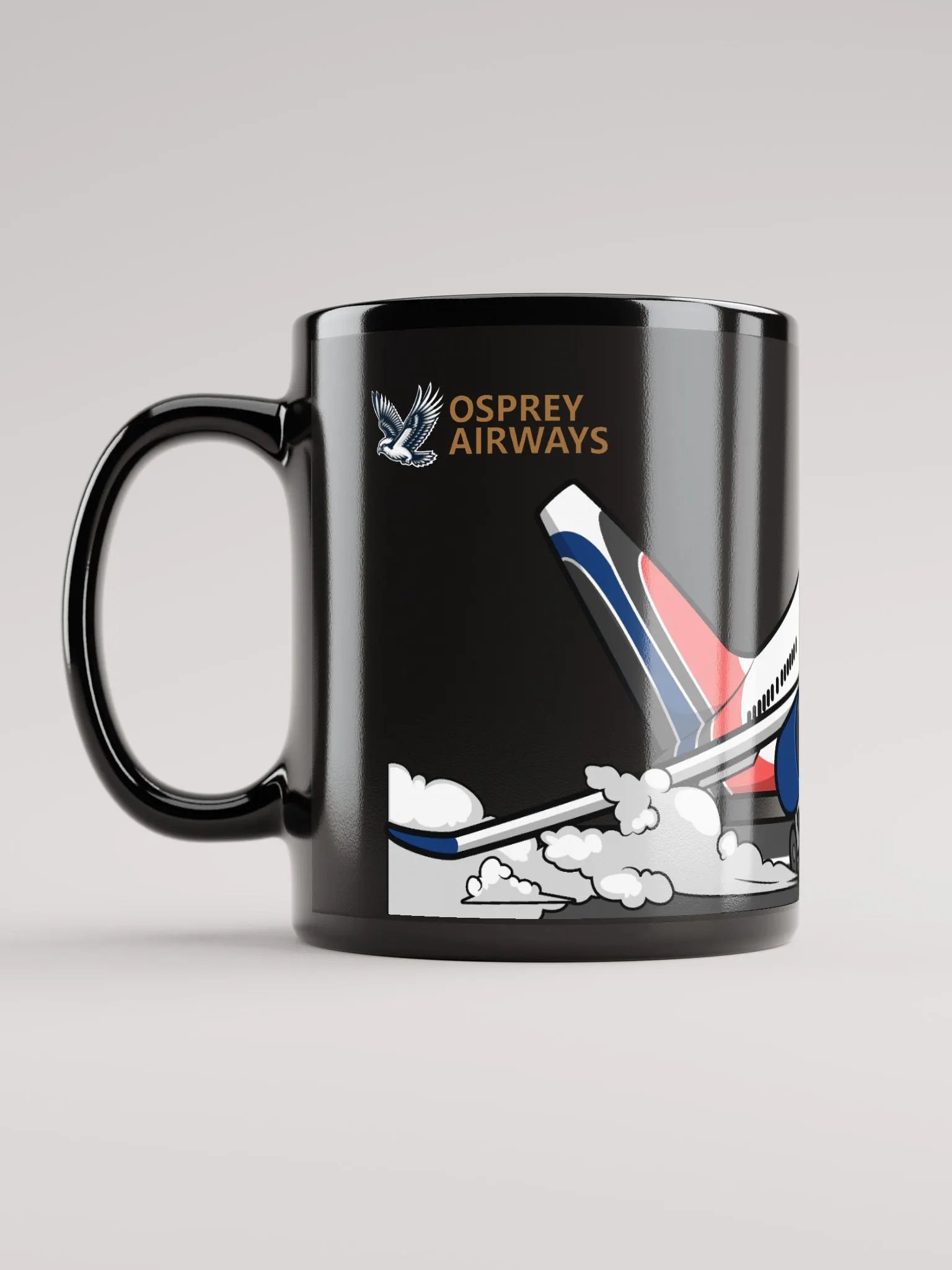 Hard Landing Black Mug product image (11)