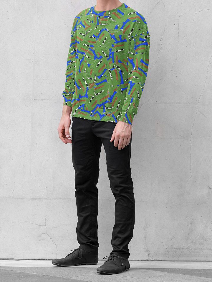 $PEPE Full Printed Unisex Sweatshirt product image (2)