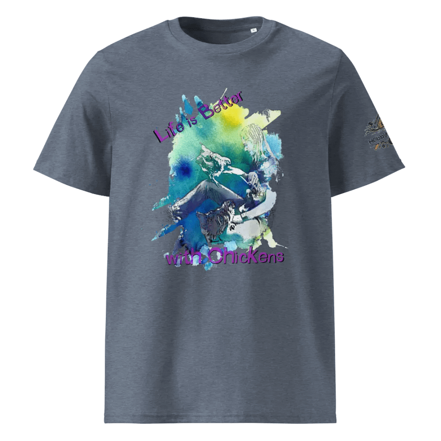 Life is Better With Chickens - Organic Cotton T-Shirt product image (17)