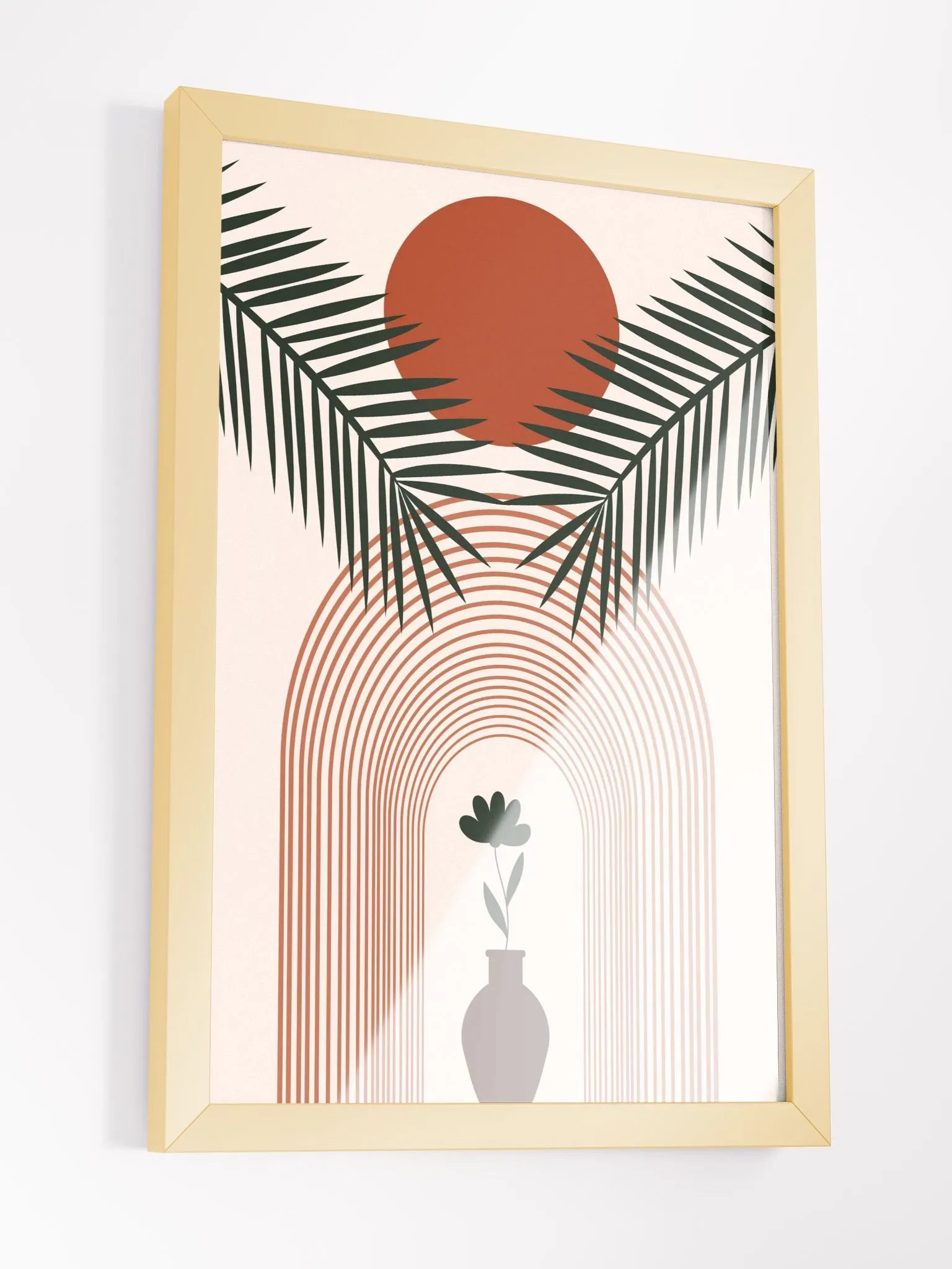 Radiant Oasis Framed Matte Poster product image (17)