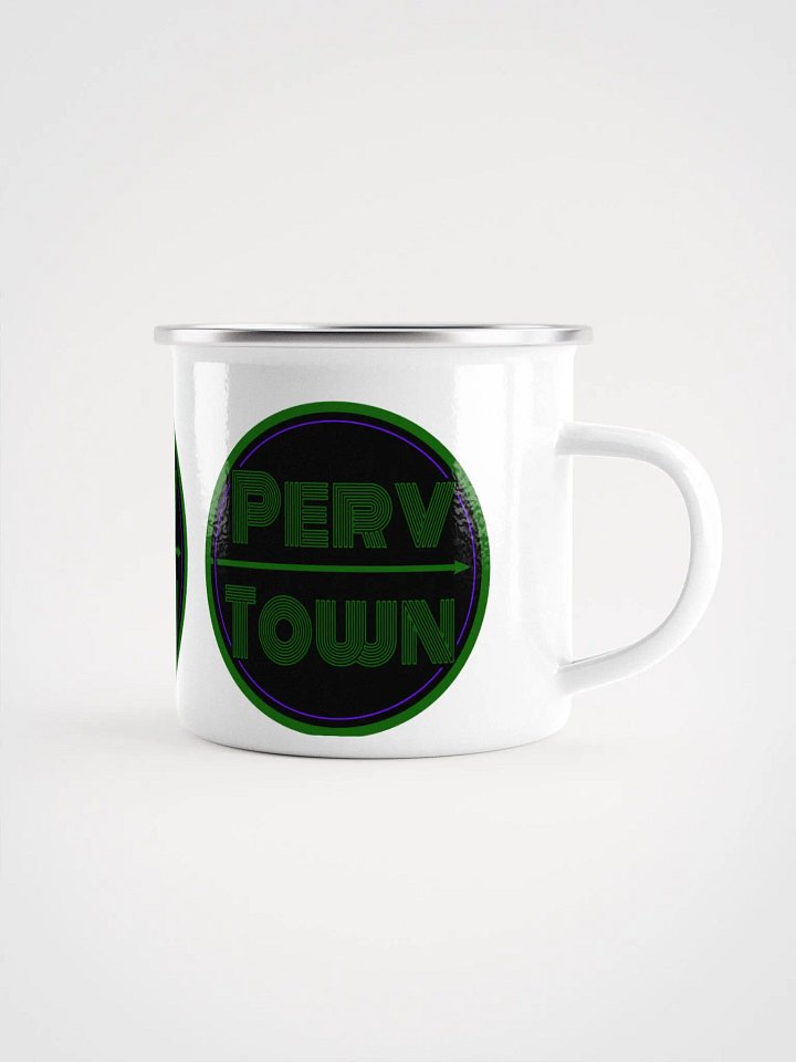 PERV TOWN Enamel Mug | EU & US product image (1)