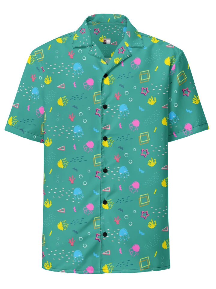 Shifty Seas pattern button down shirt product image (2)