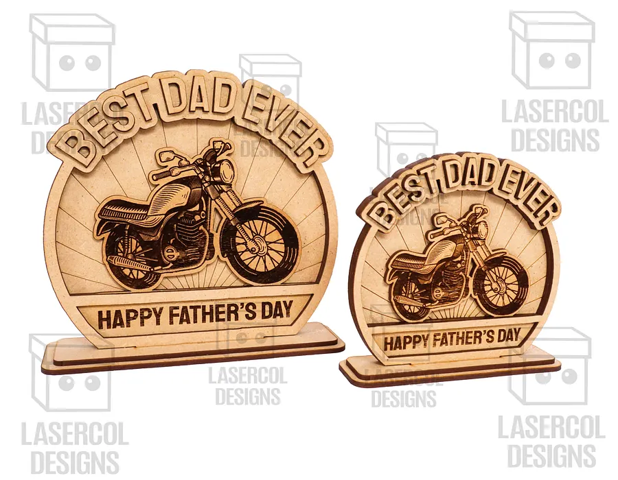 Father's Day Gift Plaque Set 2 (2 Sizes) - Laser Cut Files product image (10)