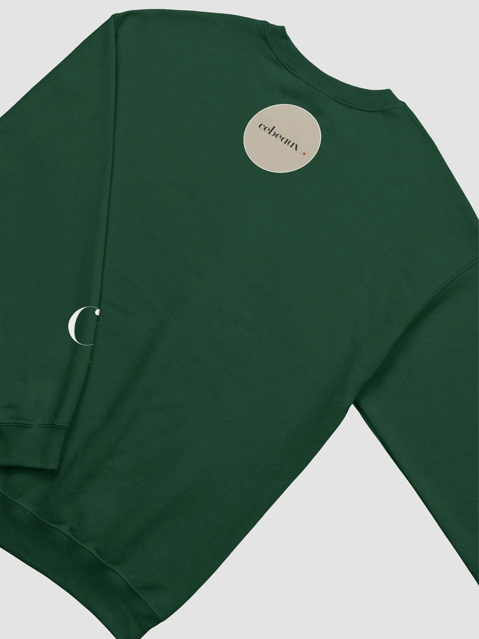 God > GREEN TEXT Sweatshirt product image (4)