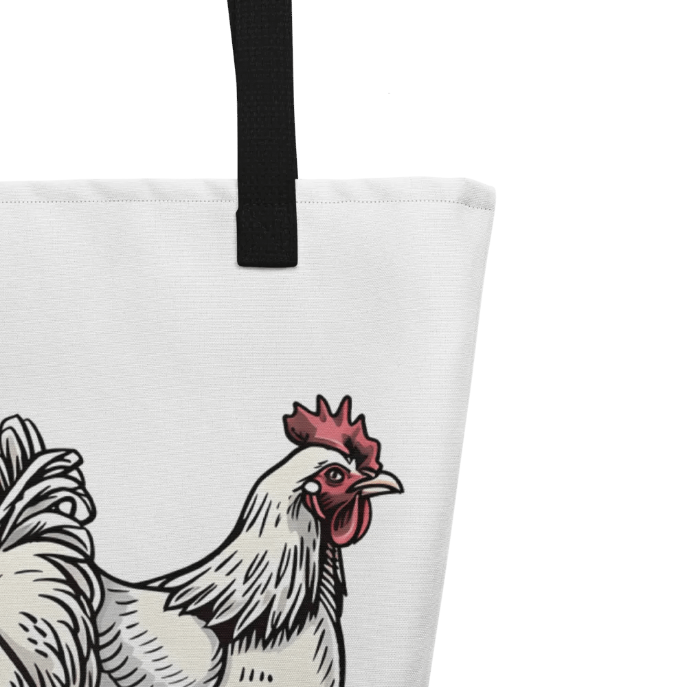 Retro Chicken Tote Bag product image (5)