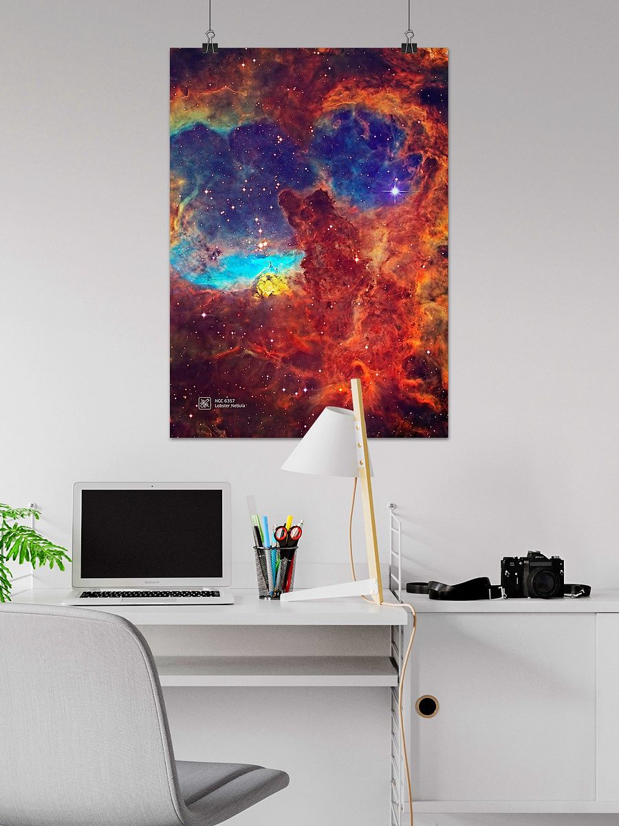 Lobster Nebula, NGC 6357, NASA Hubble Space Telescope — Hi-Res Space poster, science poster, space photo product image (3)