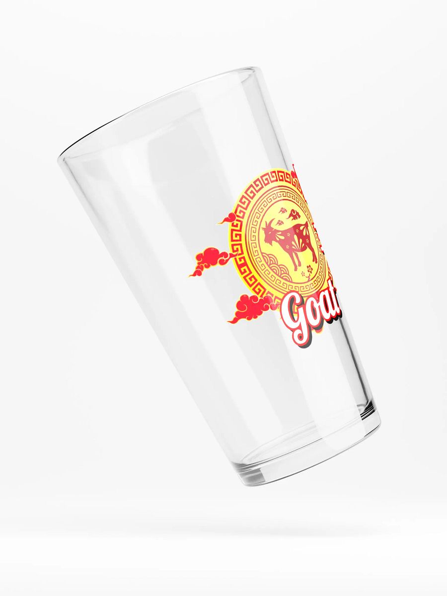 Goat - Chinese Zodiac Pint Shaker Glass product image (4)
