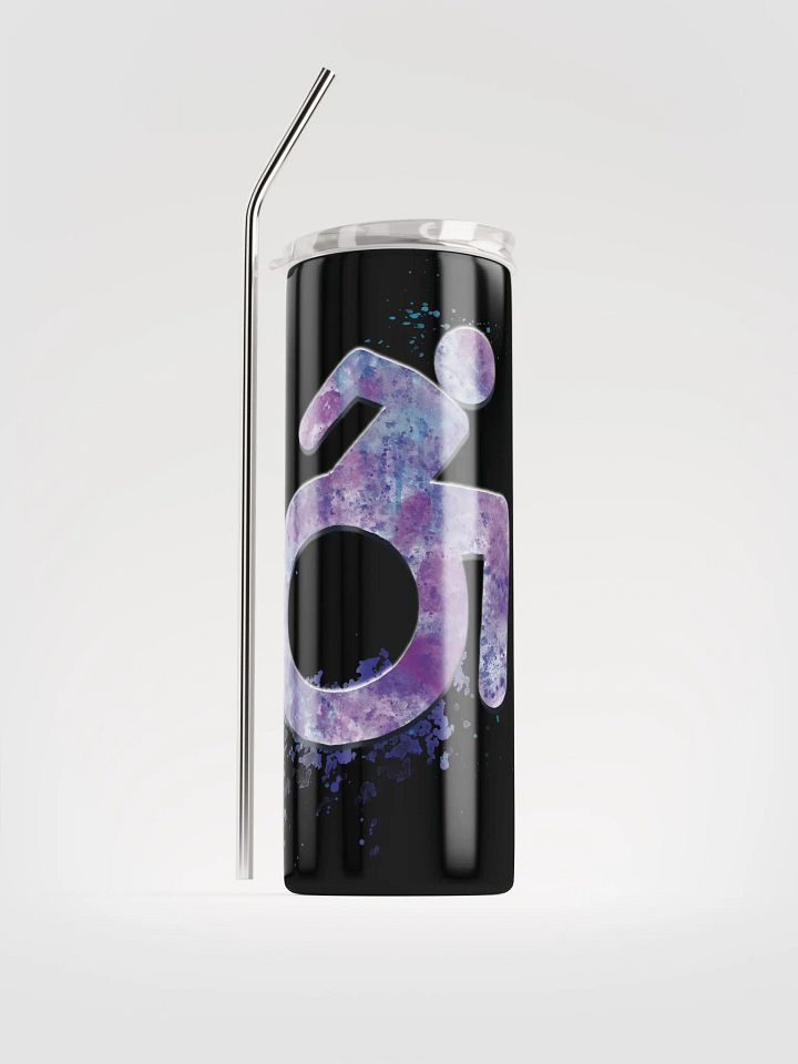 Wheelie, Purple Splash SS Tumbler product image (1)