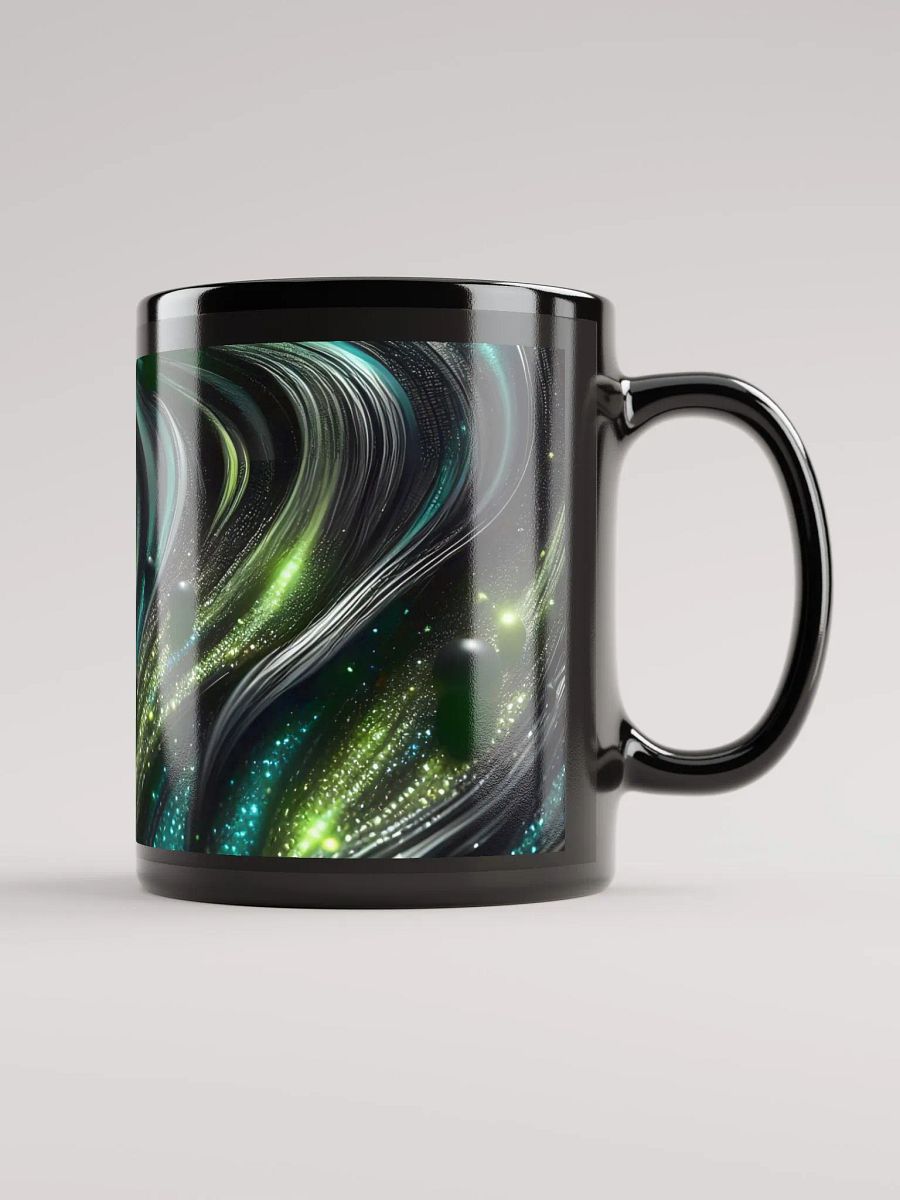 Cosmic Motion Black Glossy Mug product image (2)