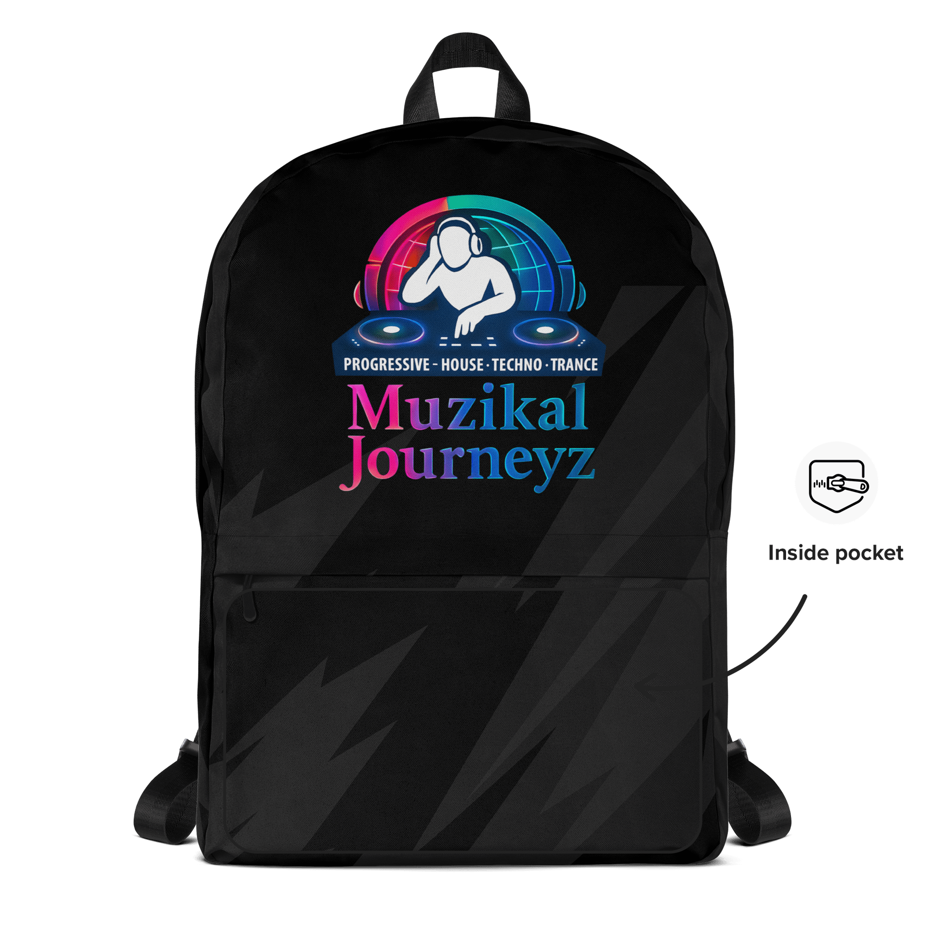 Muzikal Journeyz All-Over Print Backpack product image (5)
