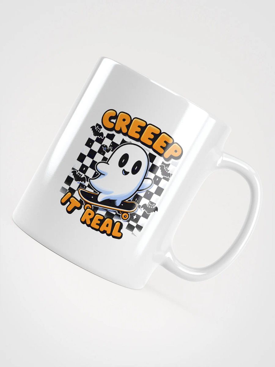 Creep it Real Skateboard Ghost Coffee Mug product image (10)