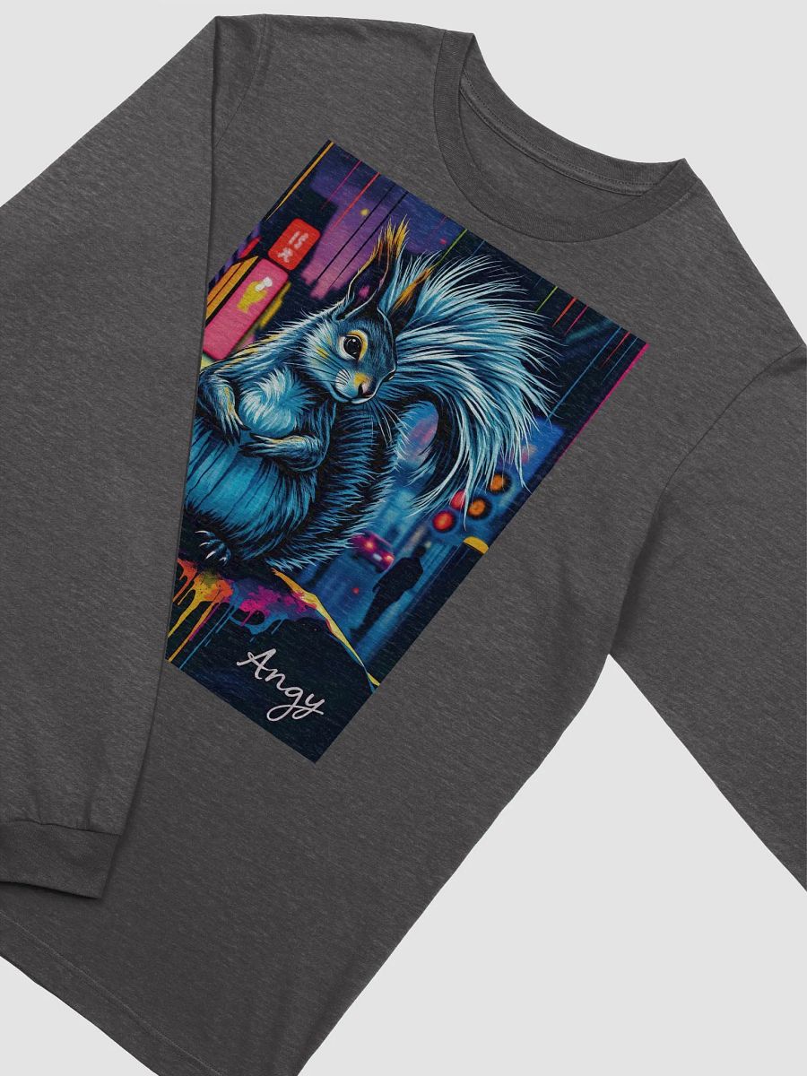Midnight Squirrel City Long Sleeve Tee product image (3)