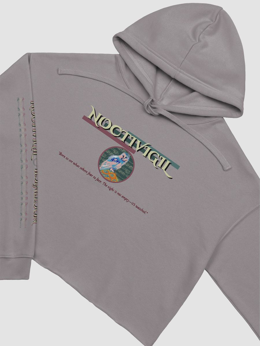 NOCTIVIGIL Bella+Canvas Fleece Crop Hoodie product image (11)