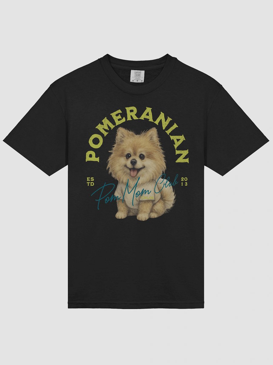 Pomeranian Tshirt Yellow product image (161)