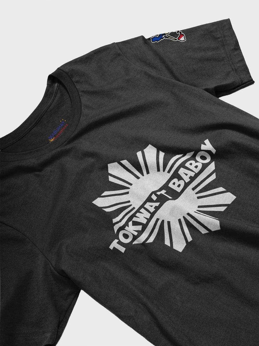 Tokwa't Baboy BLACK TEE Pork Tofu Philippines Cuisine, Filipino Foodie, SHORT SLEEVE + SHOULDER PATCHES, Dark Tones T-Shirt Option product image (31)