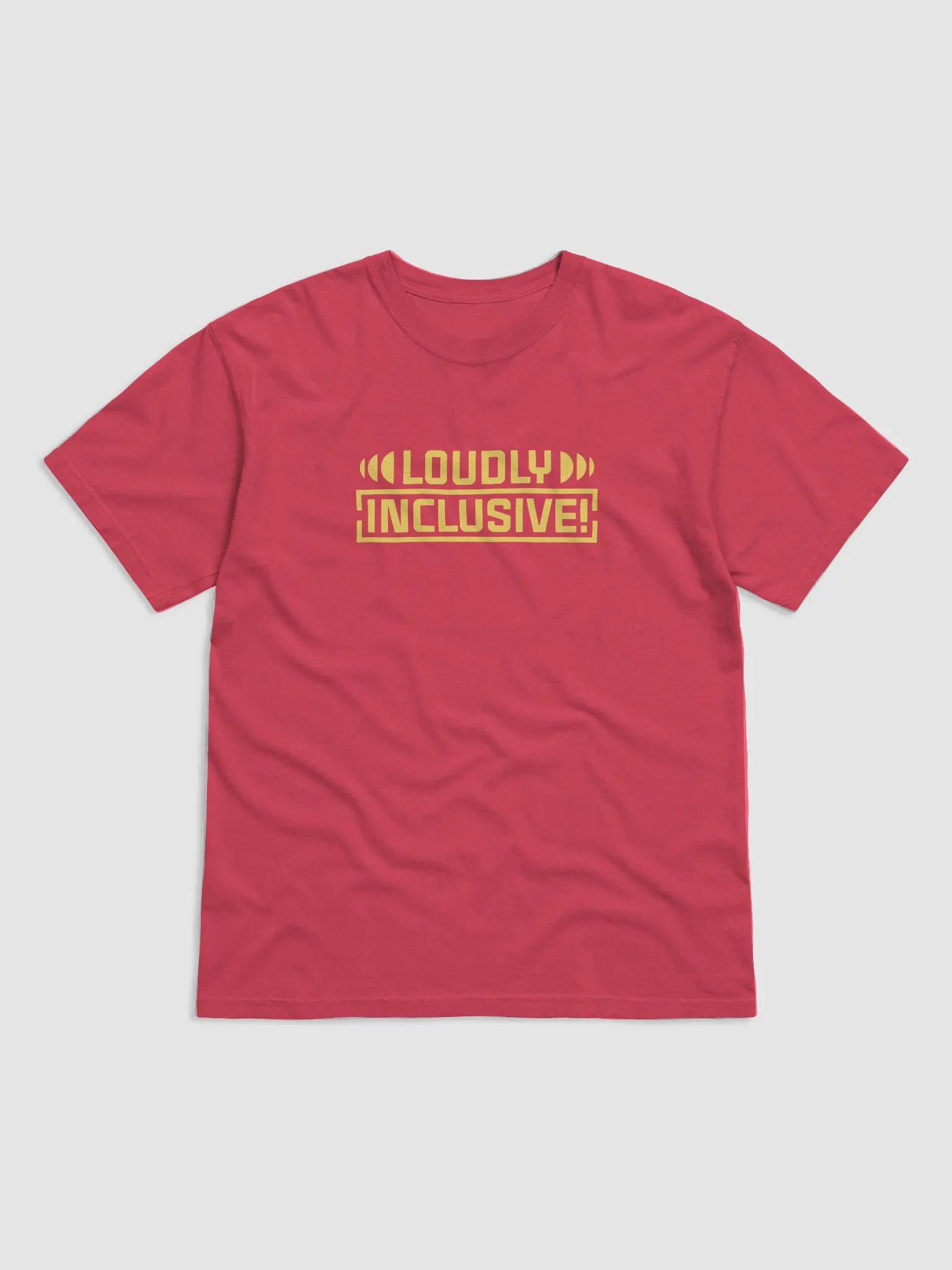 Red Tee with Yellow Logo product image (1)