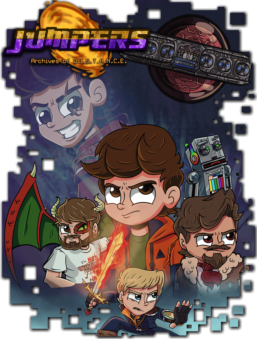 Jumpers: Archives of D.I.S.T.A.N.C.E. Promo Sticker product image (1)