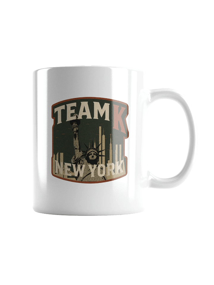 Team K New York White Mug product image (1)