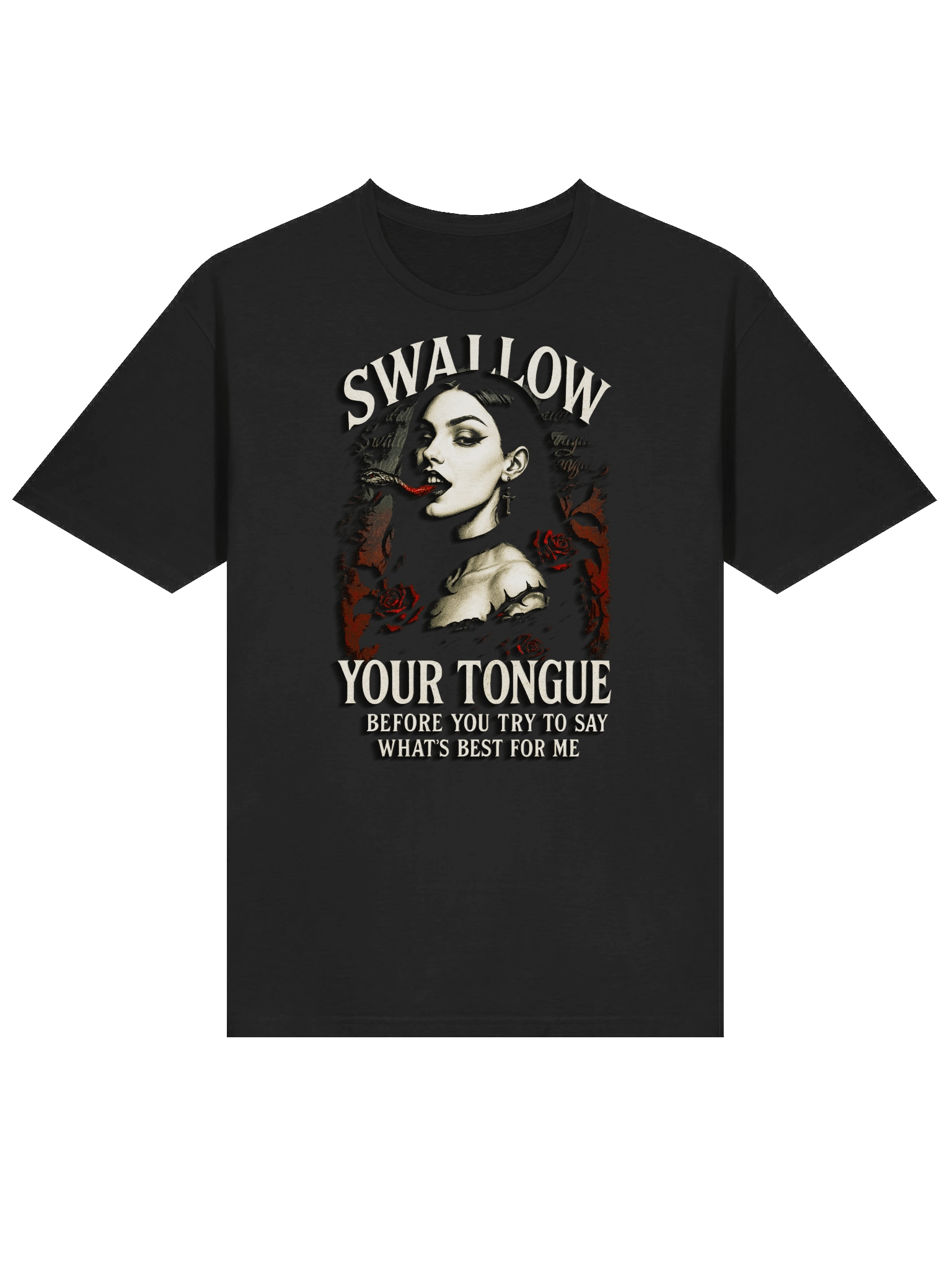 Rebellious Rose Gildan Unisex Softstyle T-Shirt product image (5)