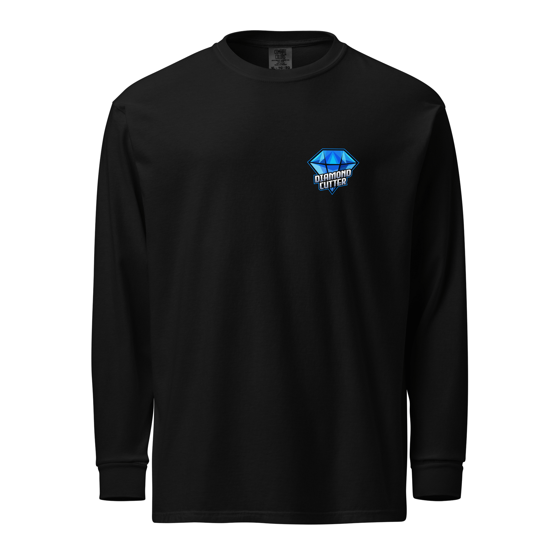 Faceted Diamond Cutter Long Sleeve Shirt small logo product image (1)