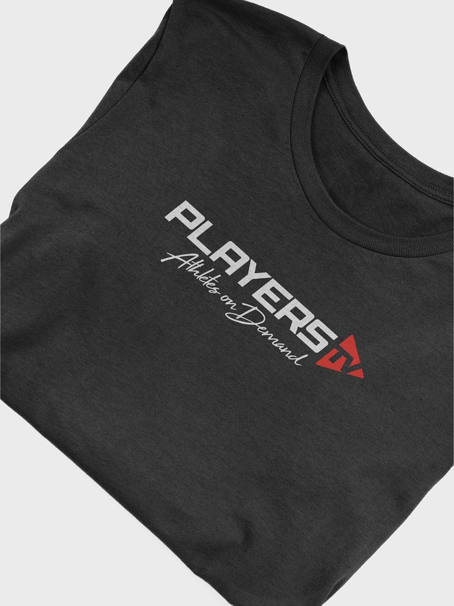 PlayersTV Bold Logo Red & White T-Shirt product image (5)