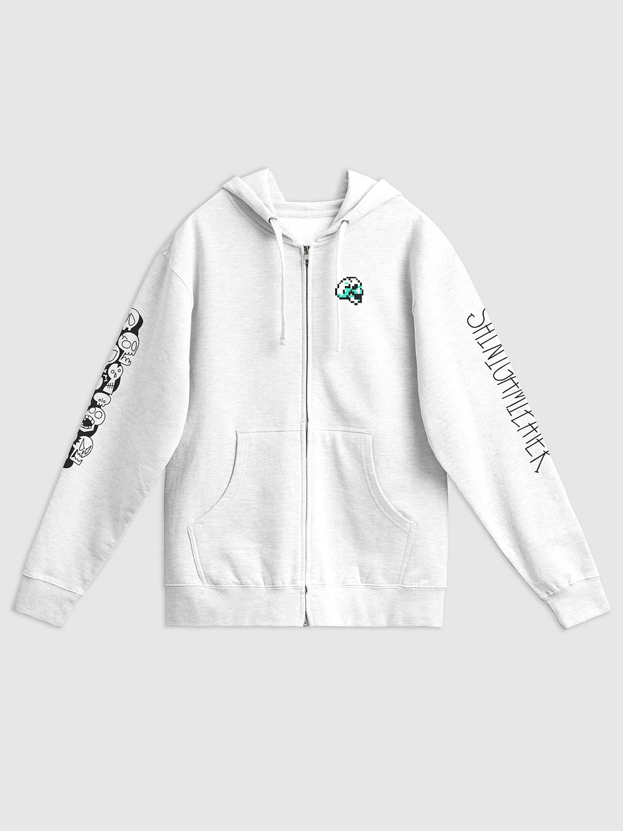 THE FOOL ZIP-UP HOODIE [WHITE] product image (2)