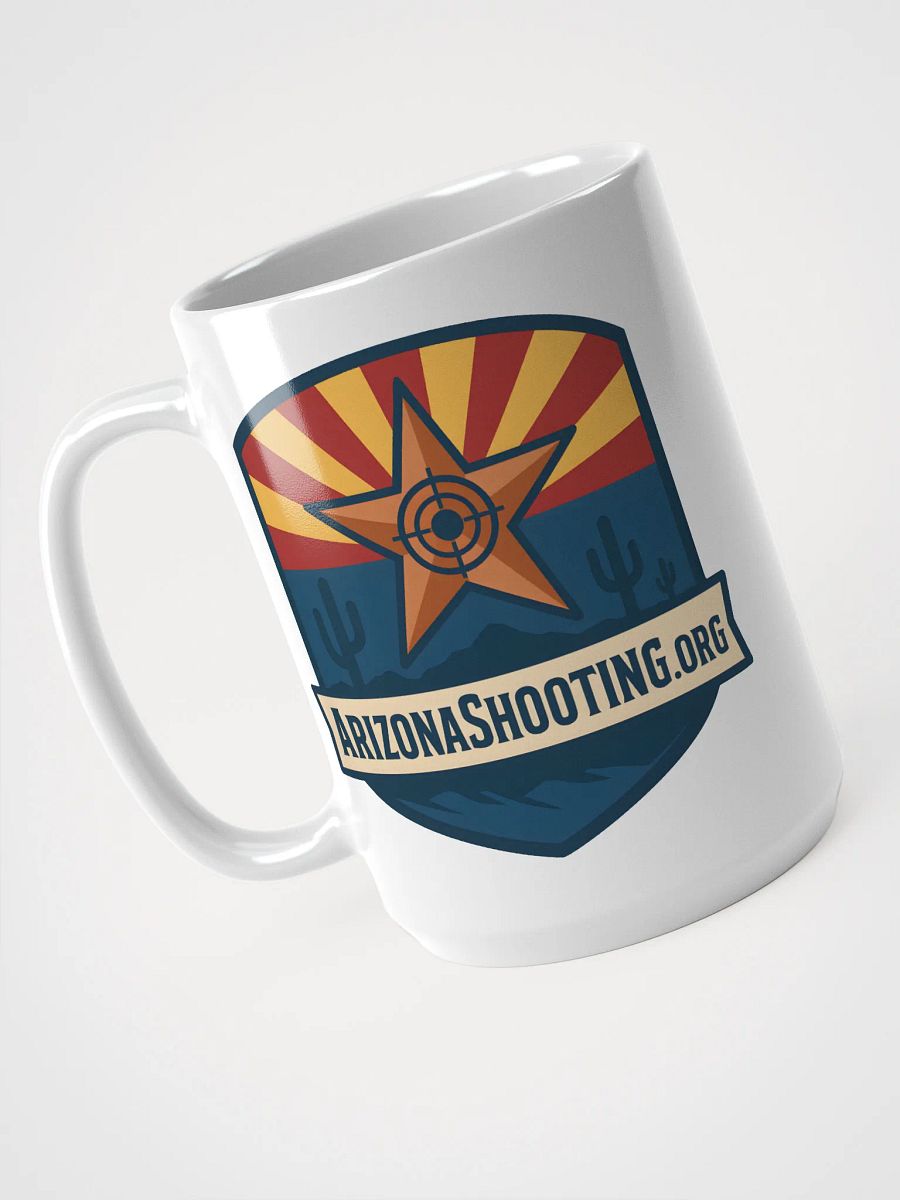 AZS Mug - White (Dual Logo) product image (3)