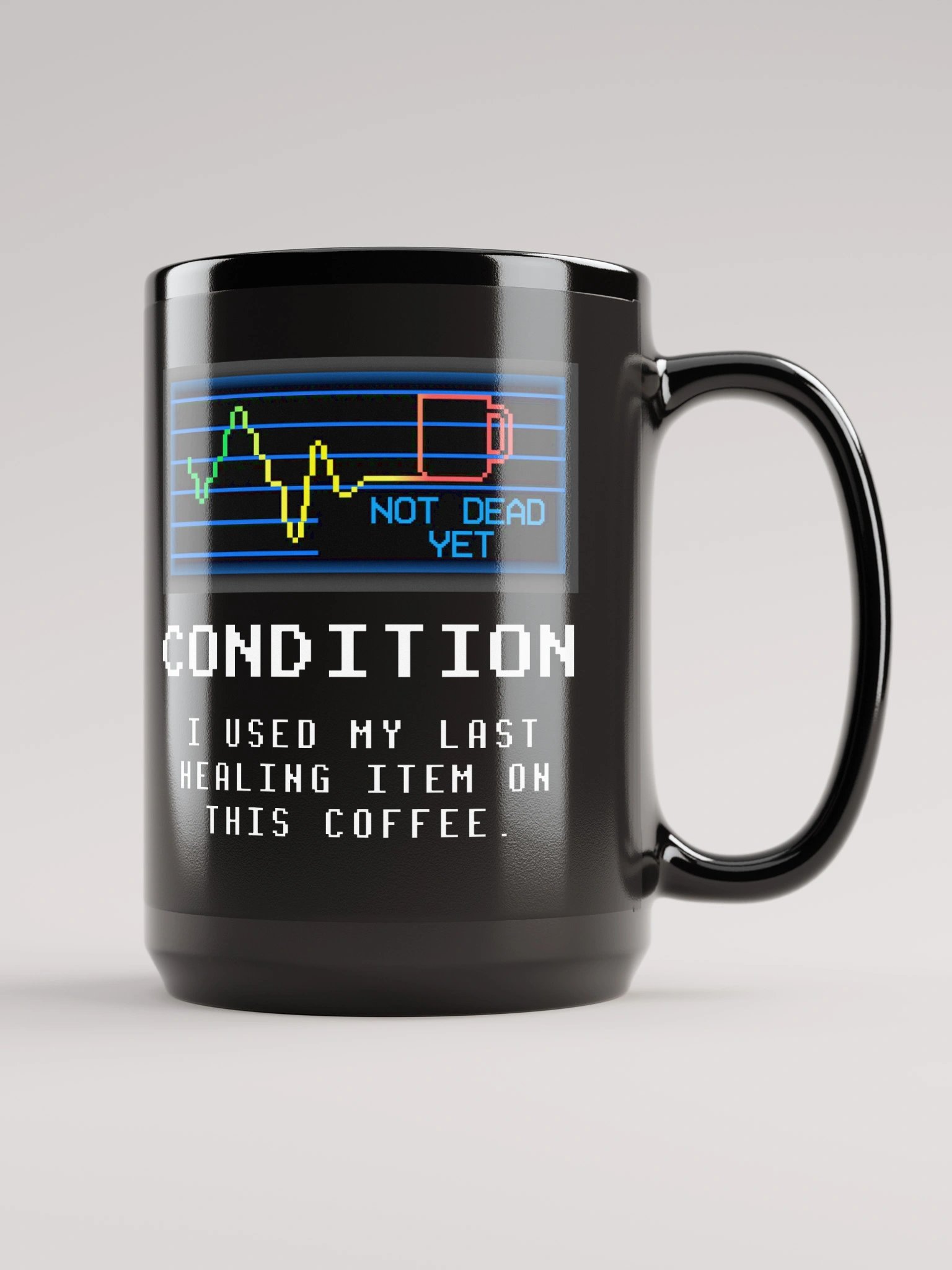 Last Healing Potion "NOT DEAD YET" - Big Mug 15oz product image (1)