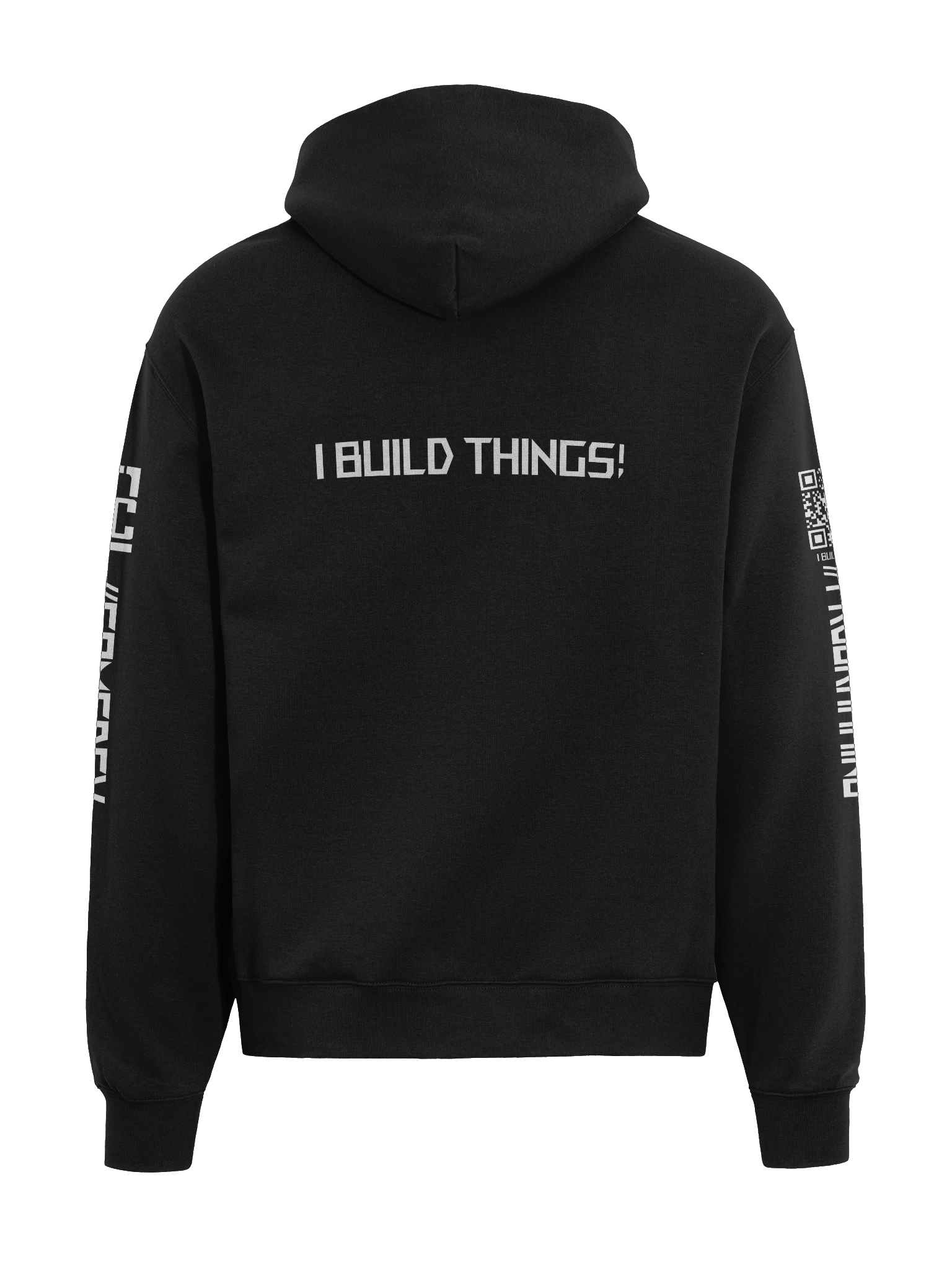 Winter Vibes Hoodie - I BUILD THINGS! #GAMEDEV #PROGRAMMING product image (5)
