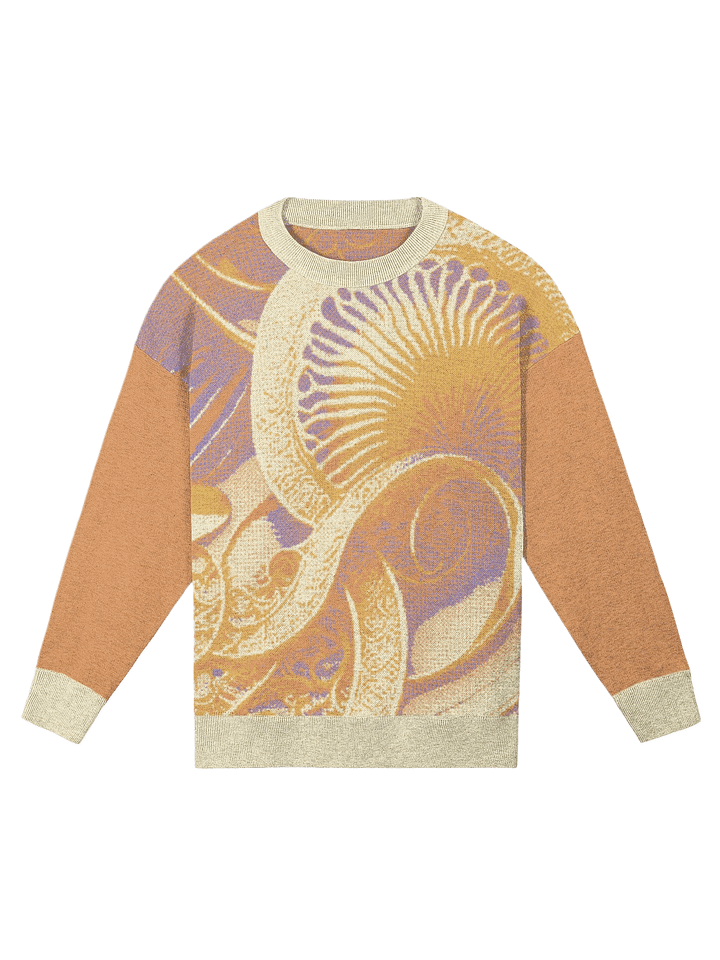 Orange Fantasy Sweater product image (1)
