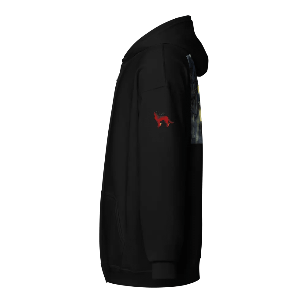 Gildan Unisex Heavy Blend Zip Hoodie - Cryptid Wasteland product image (2)