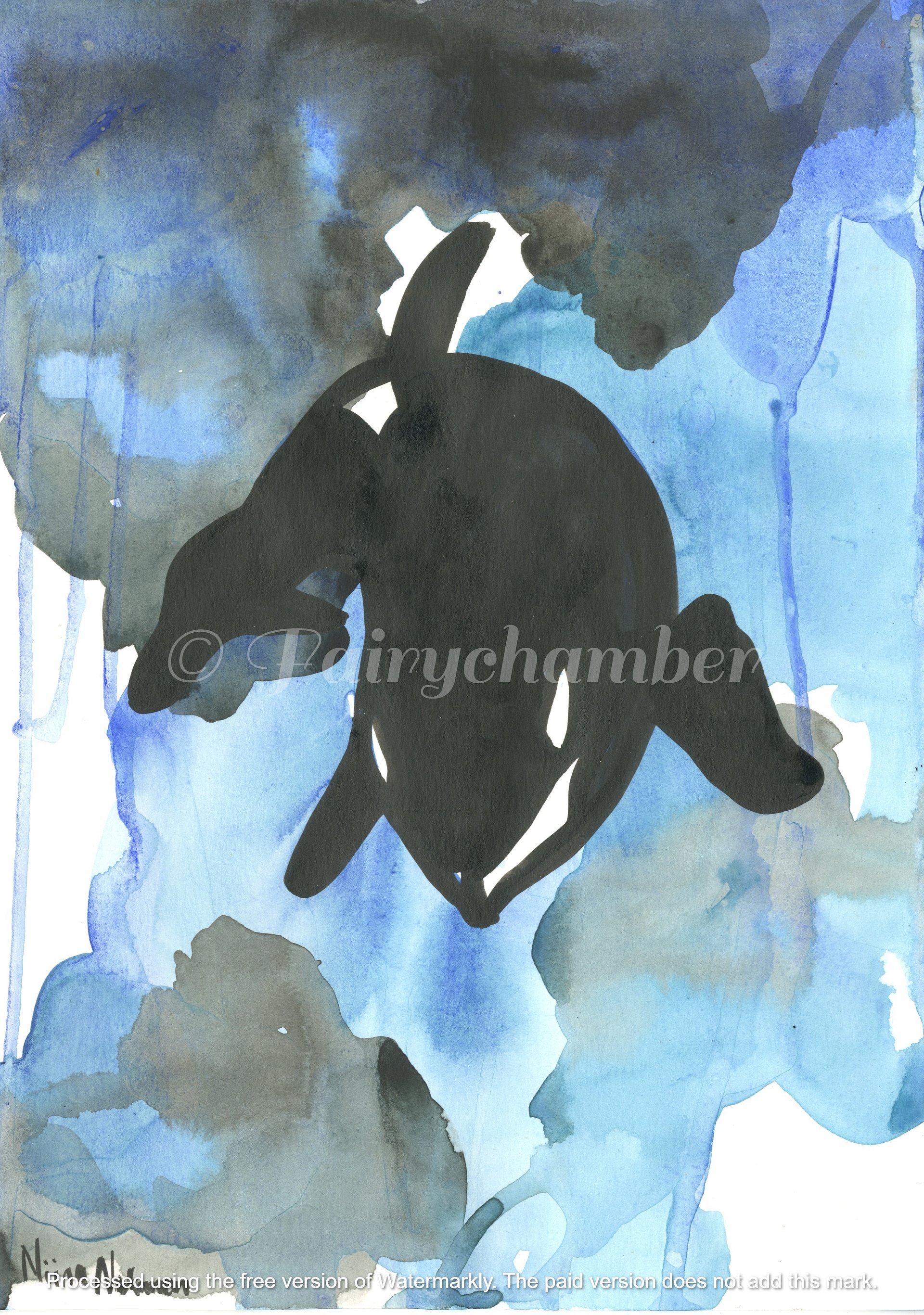 Orca Original Painting product image (1)