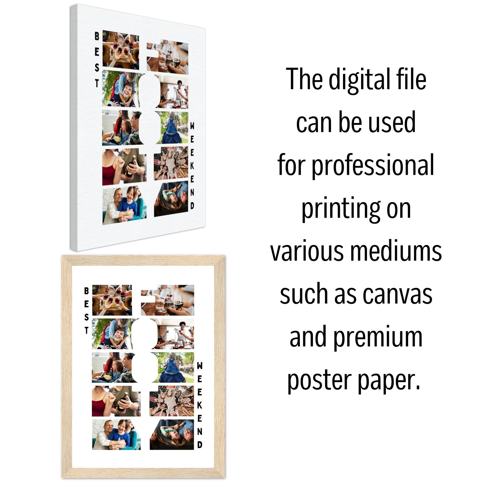 Footy Lovers Photo Collage Canva Template product image (5)